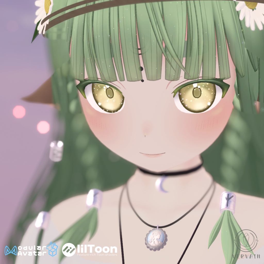 【ModularAvatar対応】アンティークブローチ