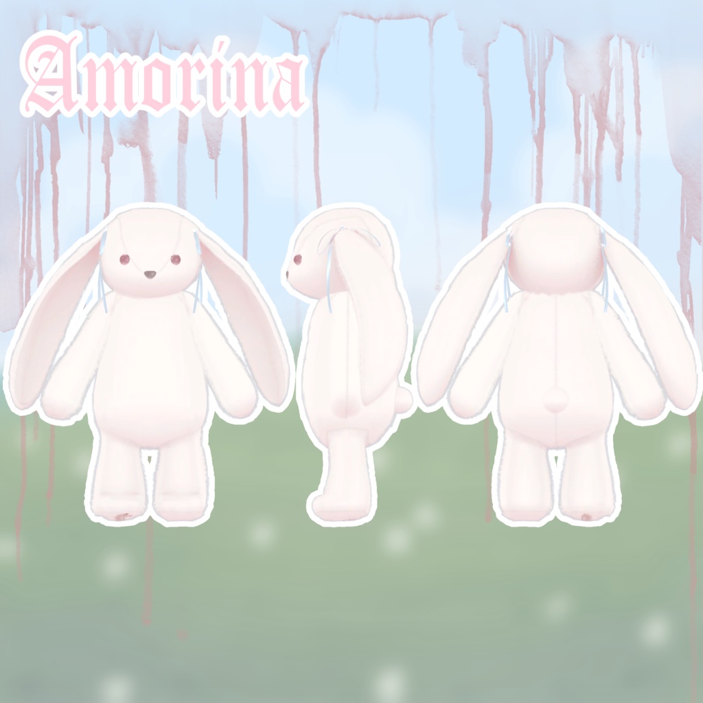 【無料】- Amorina -「オリジナル3Dモデル」