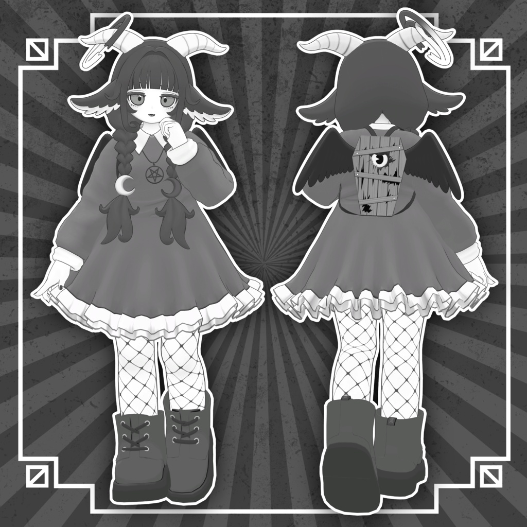 🎁半額セール🎁 バフィー -Baphy- 「オリジナル3Dモデル」