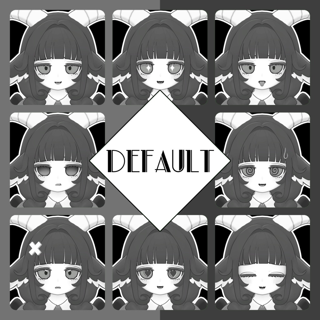 🎁半額セール🎁 バフィー -Baphy- 「オリジナル3Dモデル」