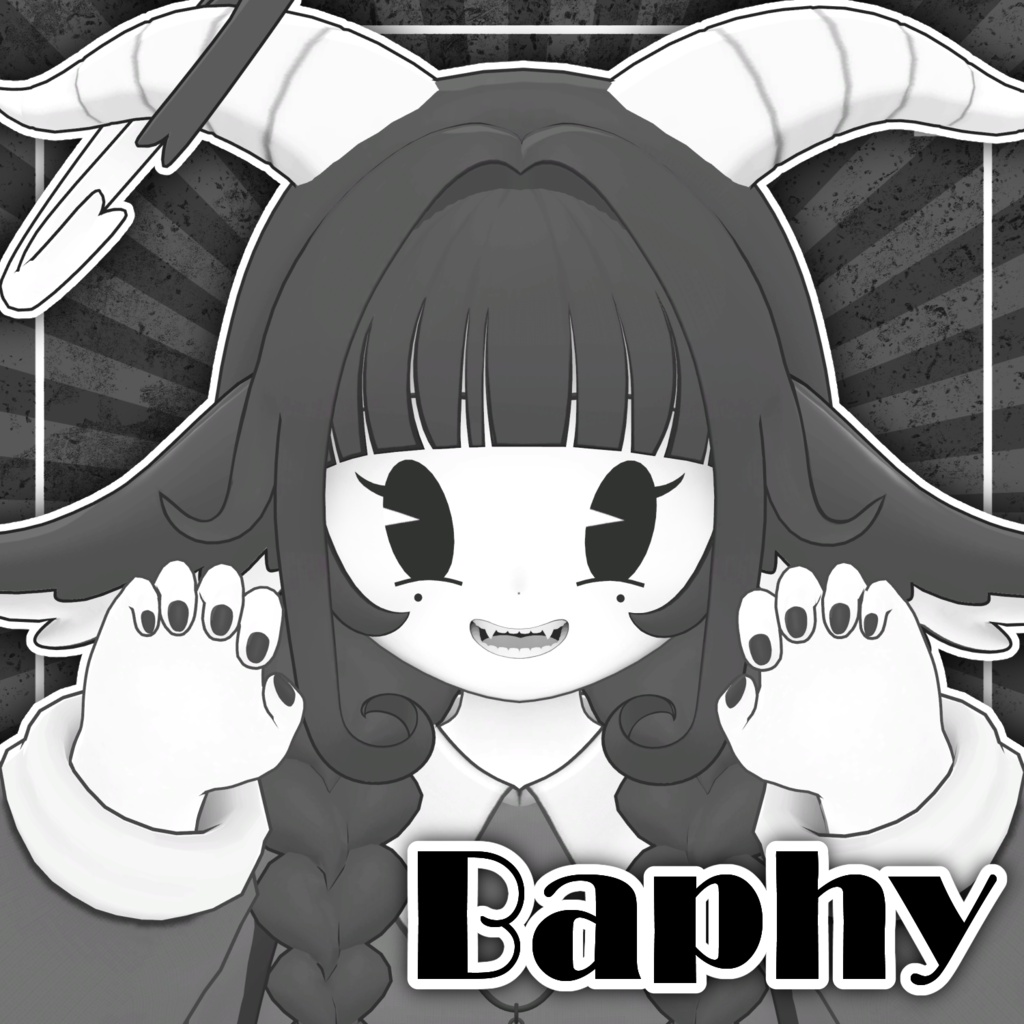 🎁半額セール🎁 バフィー -Baphy- 「オリジナル3Dモデル」