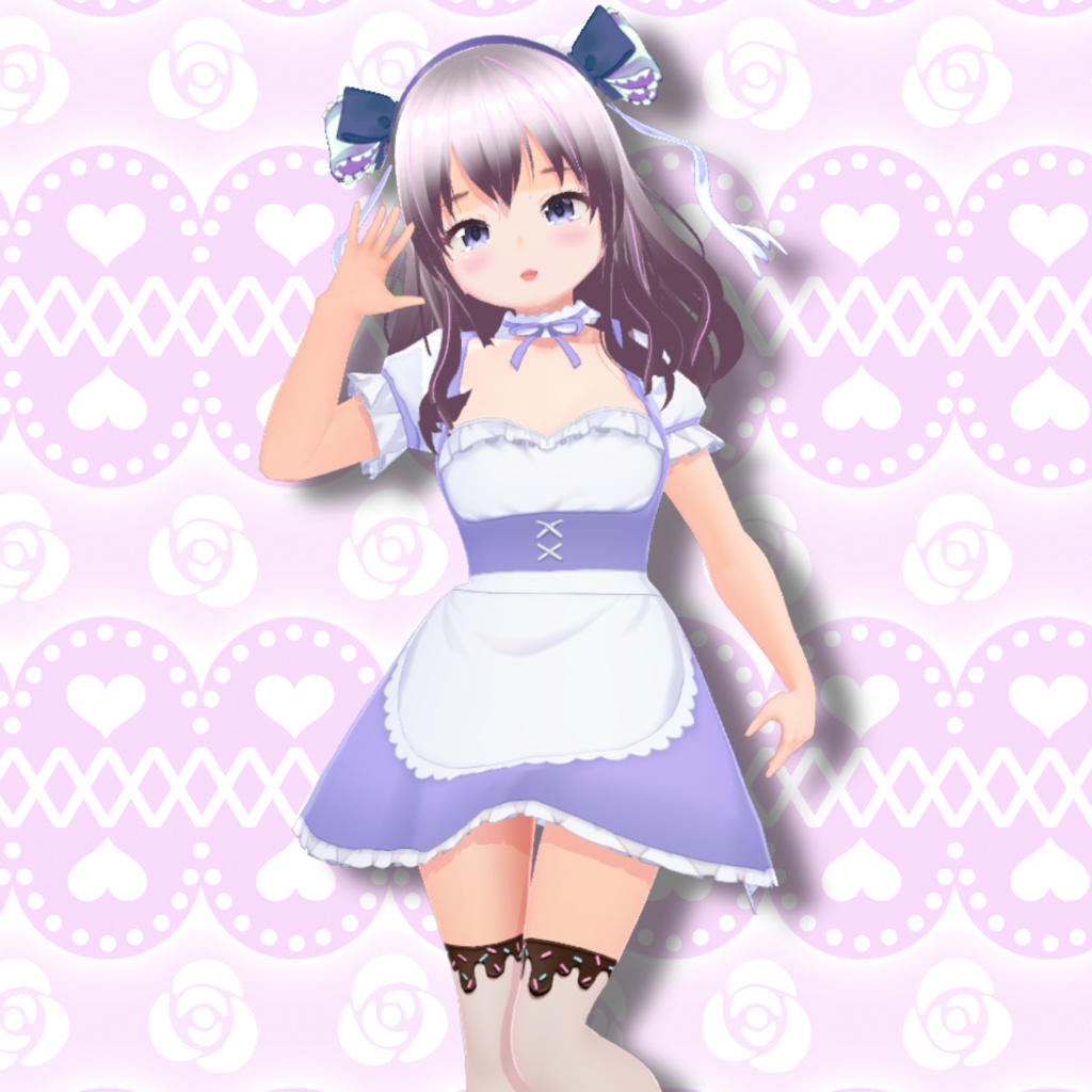 [無料 3D model] あふろでぃーて - Vroidドットコム - 3/3