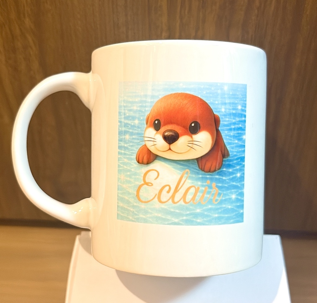 エクレア&Kaoruロゴ入りマグカップ