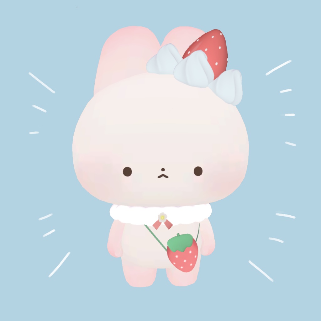 いちご衣装    (無料)　わたこめこ、まろまげ、いぬいぬ対応