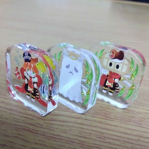 うちの子ミニアクリルブロック