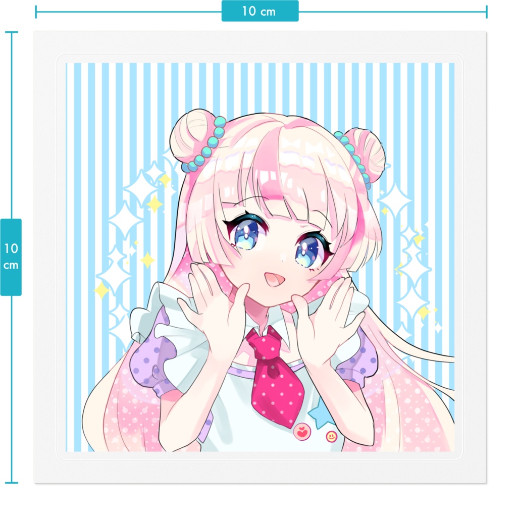 いちはなステッカー