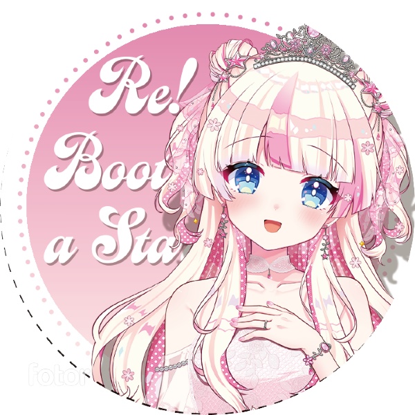Re!boot a Ster!! 描き下ろし演者イラスト缶バッジ