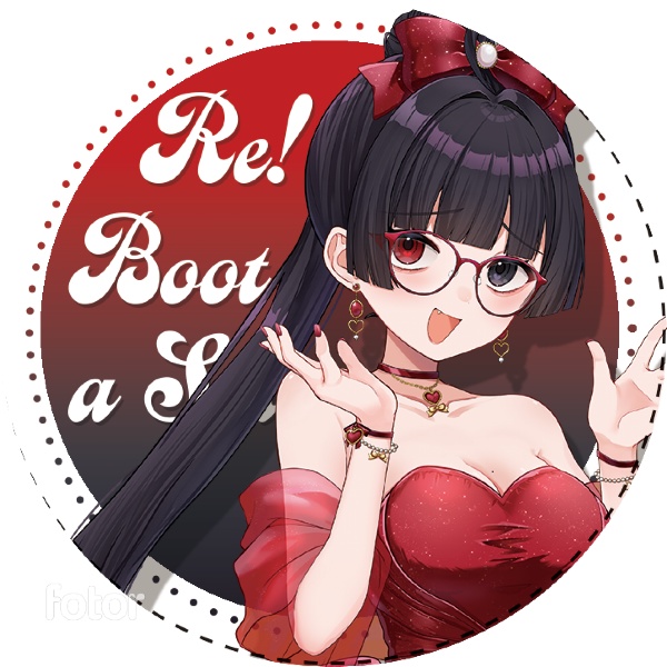 Re!boot a Ster!! 描き下ろし演者イラスト缶バッジ