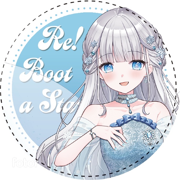 Re!boot a Ster!! 描き下ろし演者イラスト缶バッジ