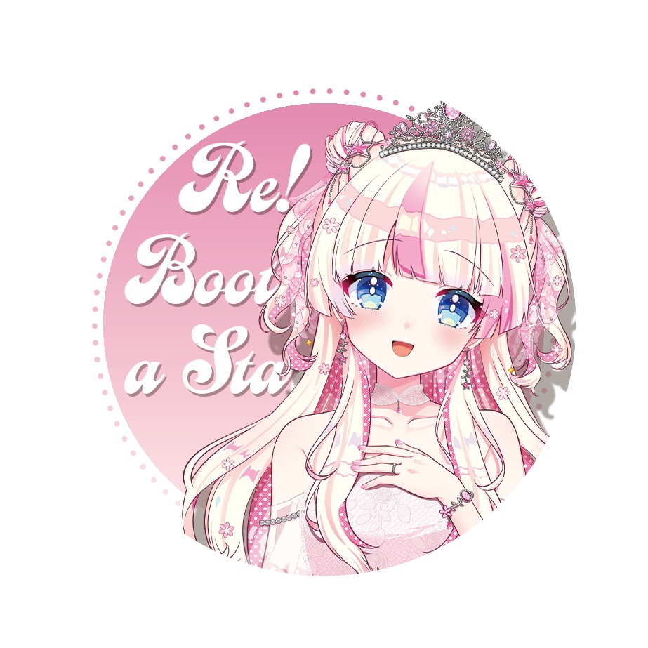 Re!boot a Ster!! 描き下ろし演者イラスト缶バッジ