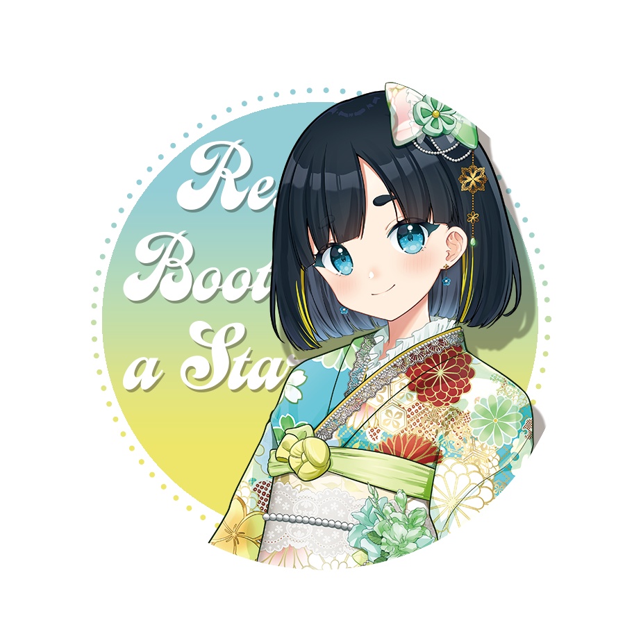 Re!boot a Ster!! 描き下ろし演者イラスト缶バッジ