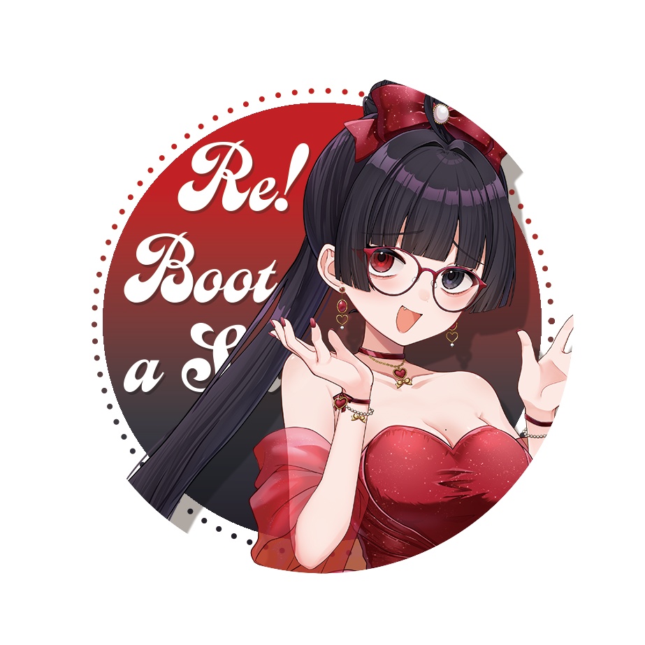 Re!boot a Ster!! 描き下ろし演者イラスト缶バッジ