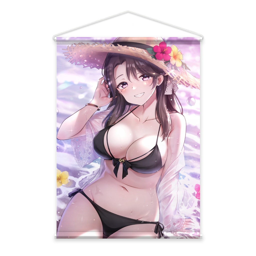 💘グラビアアイドルもびっくり!水着タペストリー👙