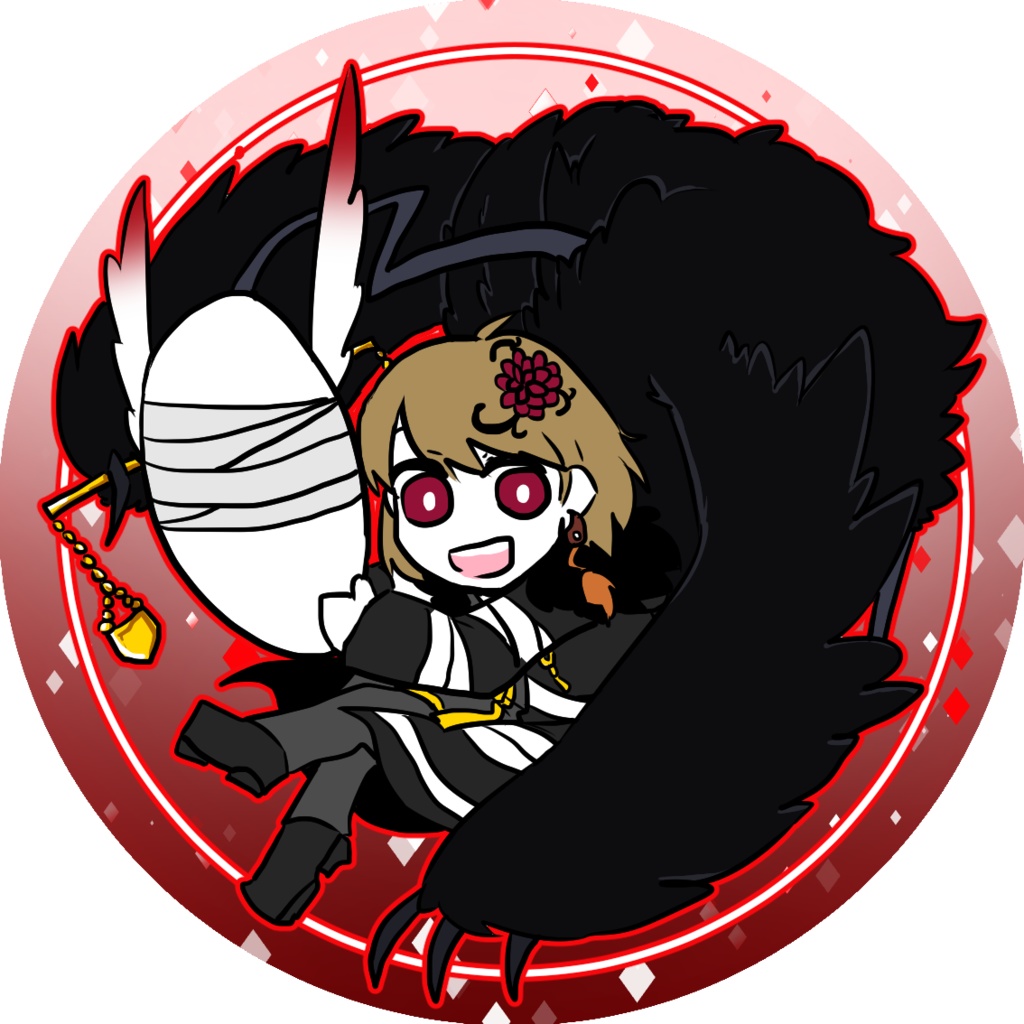 紙コースター 審判鳥 サ クラ急便 Booth