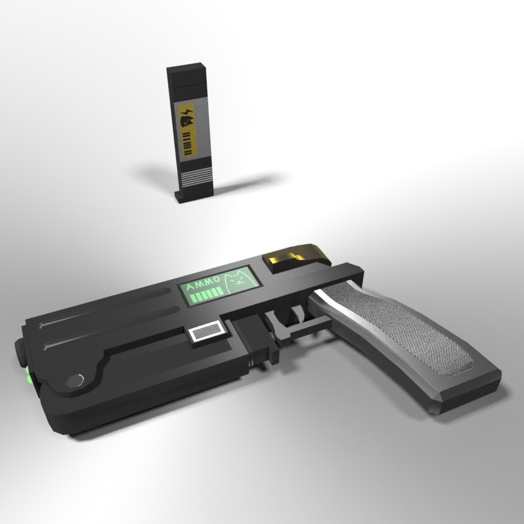 VRChat使用推奨武器モデル「ひにょうガン01」