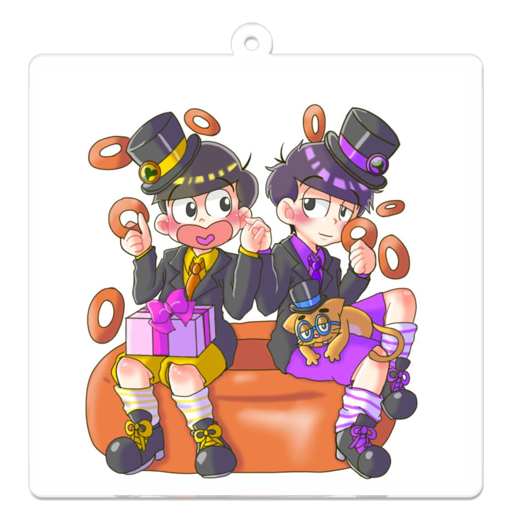 数字松アクキー