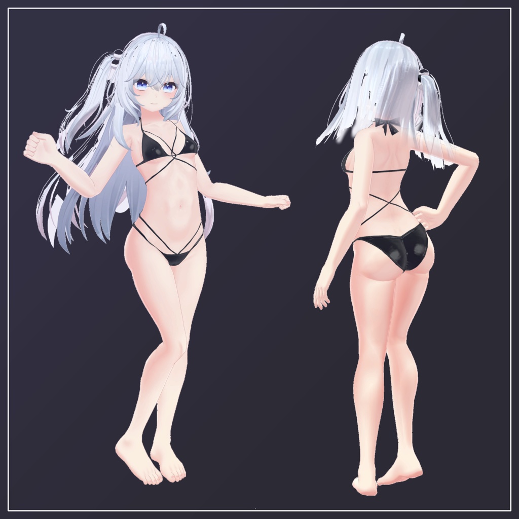 「狐雪」ちゃん用水着