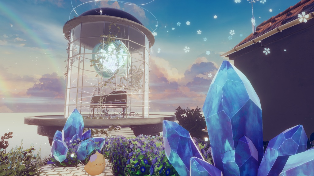 触ると鳴く!ふわもこひよこぬいぐるみ(VRC向け)