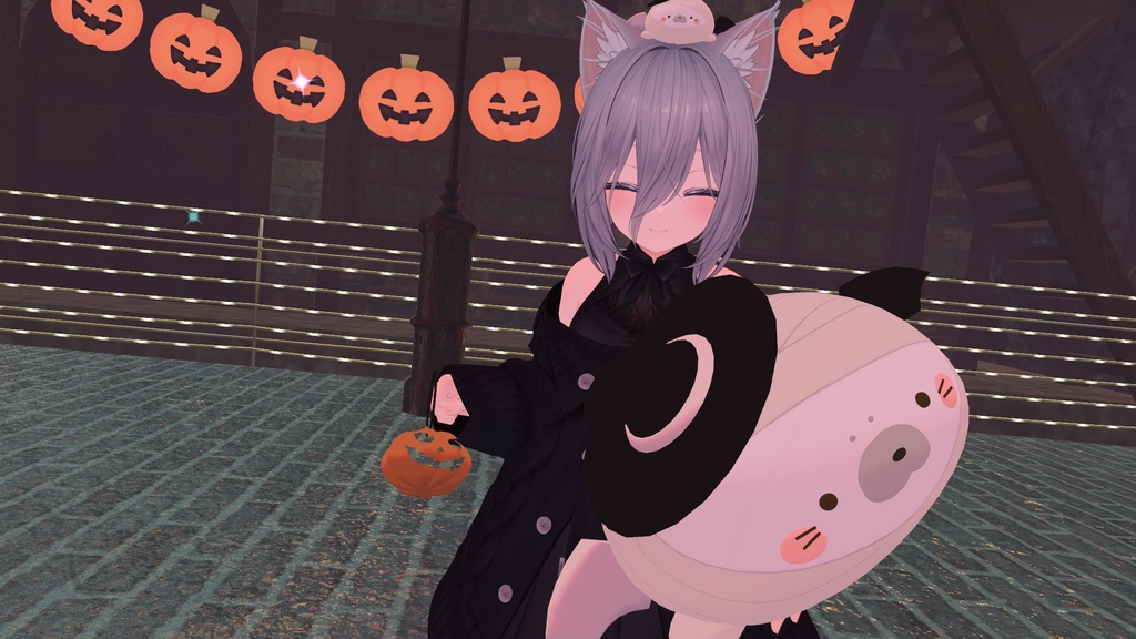 【11/9までセール✨】あざらしハロウィンアセット🦭🎃67Variation VRChat向け