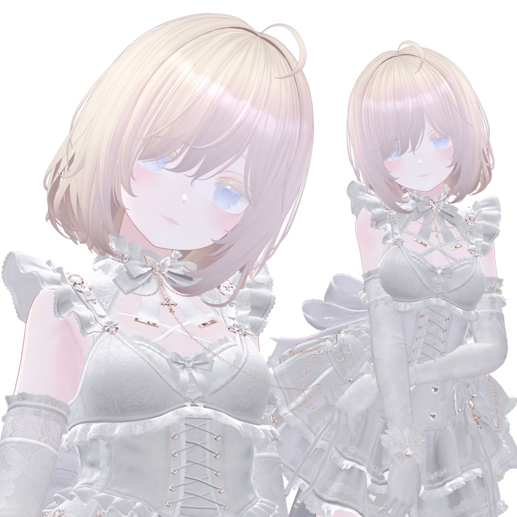 【セール中✨】Shinano Eye+Make+Skin Texture ❄儚さ×透明感❄しなの「Serein」