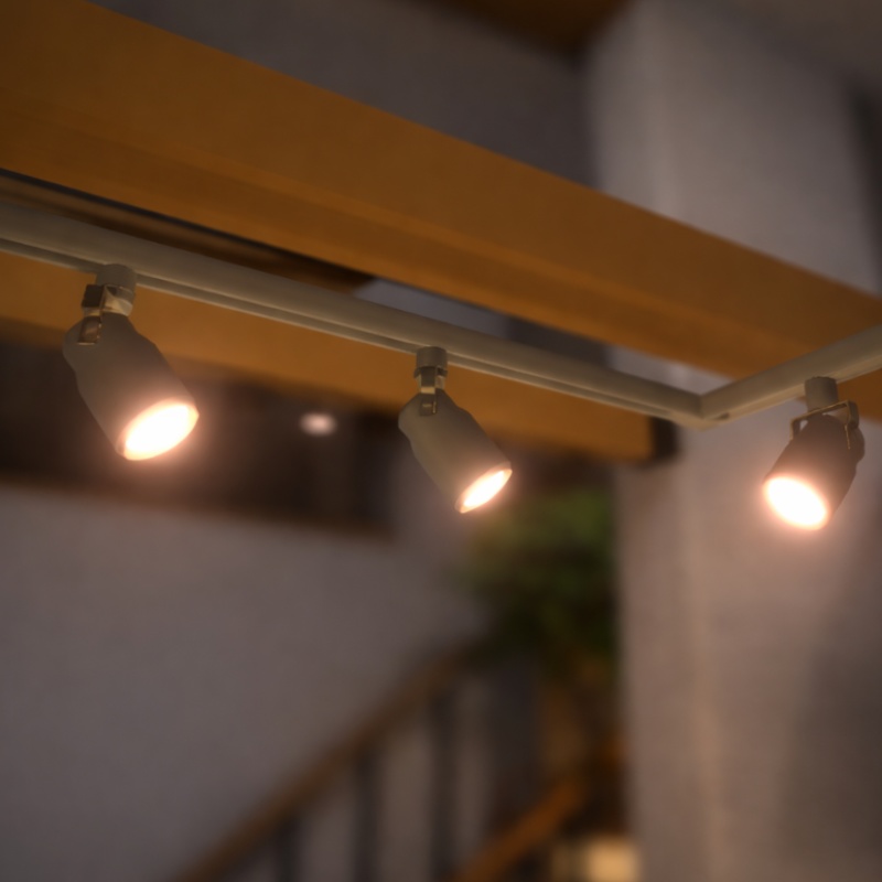 【3Dモデル】ductrail light 01【ダクトレールライト13種】