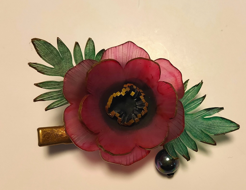 アネモネコサージュ(赤)