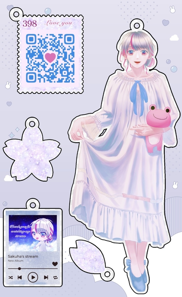 立ち絵アクキー