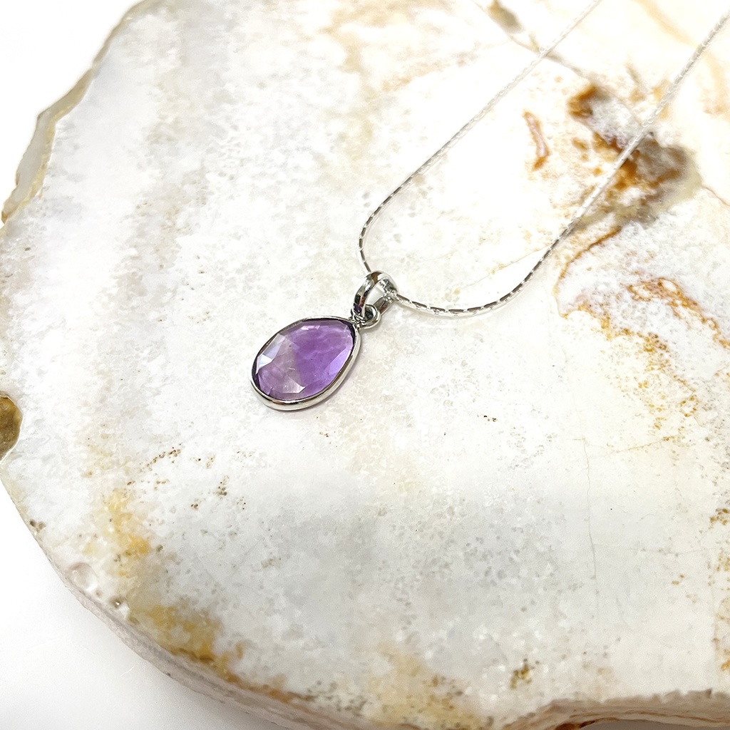 SV925 アメジスト ネックレス -Cornucopia Jewelry-