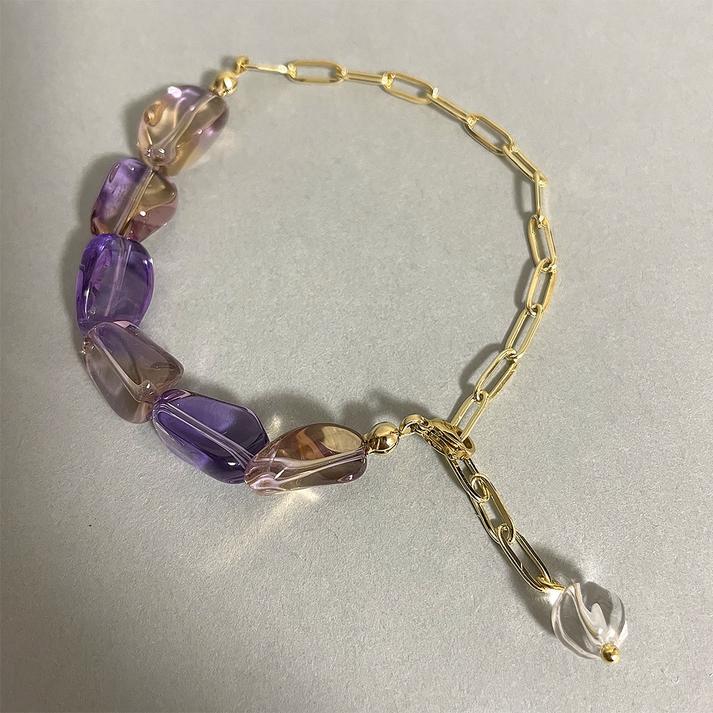 アメトリンタンブルのブレスレット
