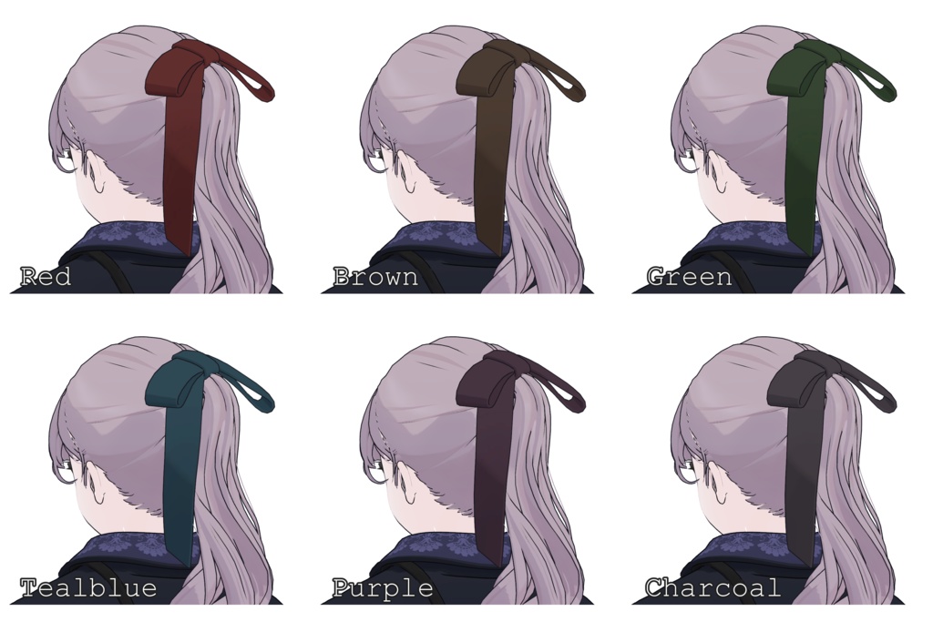 【無料】リボンカラーテクスチャ【Lapwing】