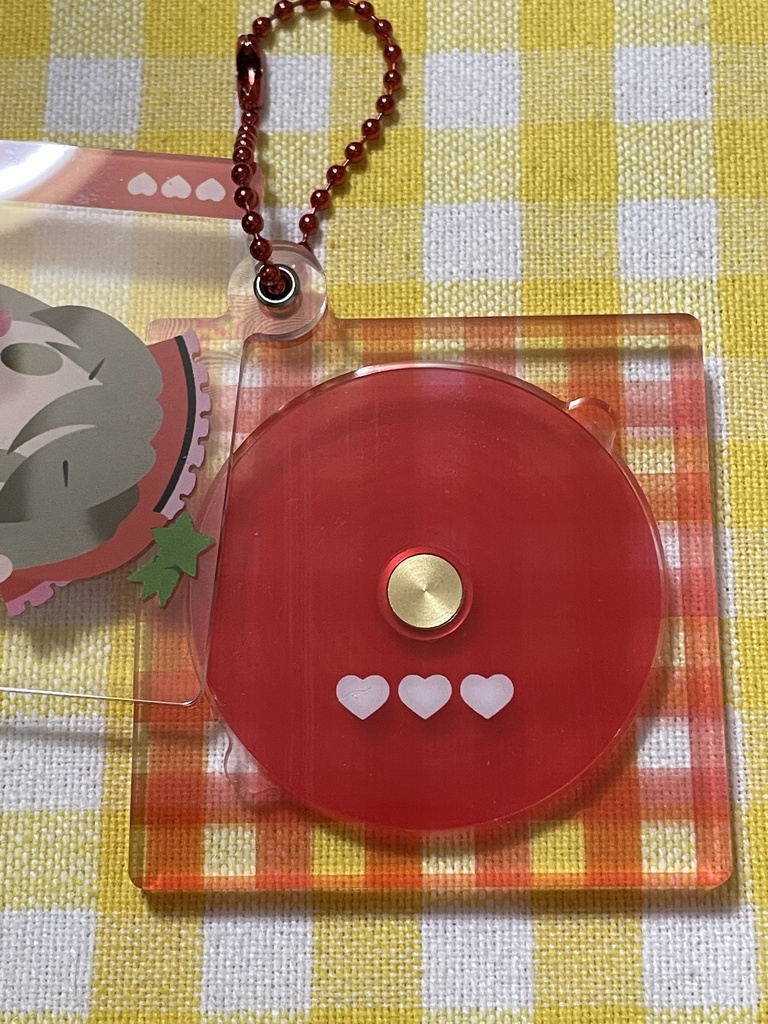 プリズムリバーなアクキー(CD風味))