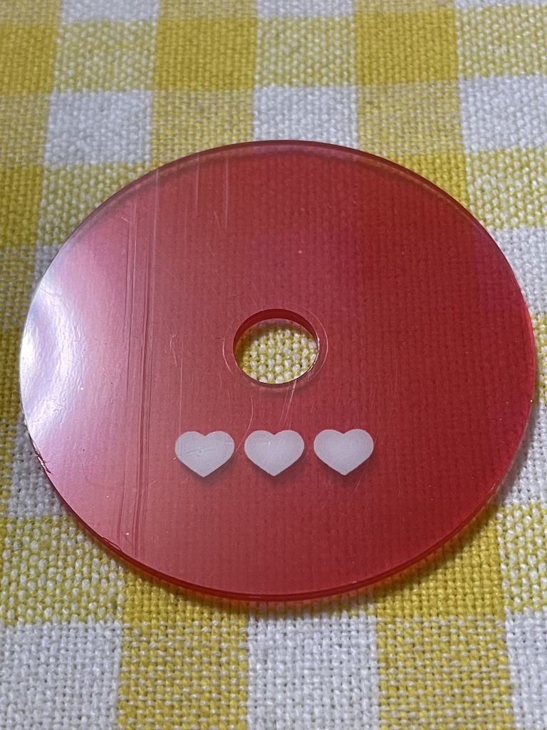 プリズムリバーなアクキー(CD風味))
