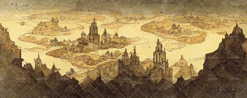 【商用利用可】AIアート+++ファンタジー素材詰め合わせ+++