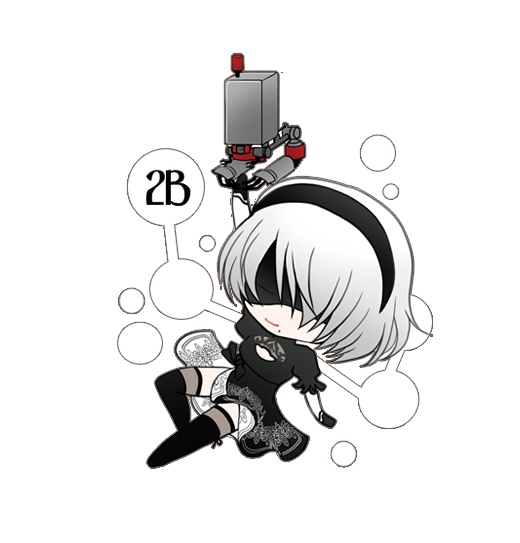 ２B　アクリルスタンドキーホルダー