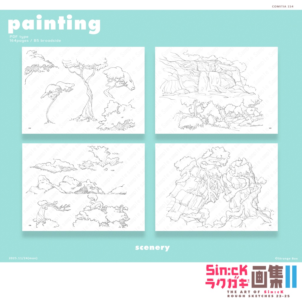 Sin:cKラクガキ画集Ⅱ | THE ART OF Sin:cK ROUGH SKETCHES 23-25