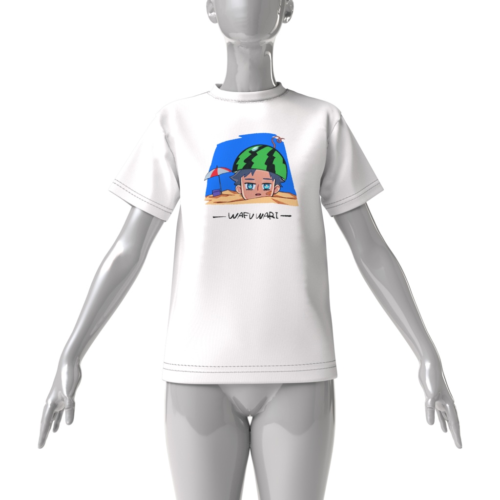 わふう割りTシャツ