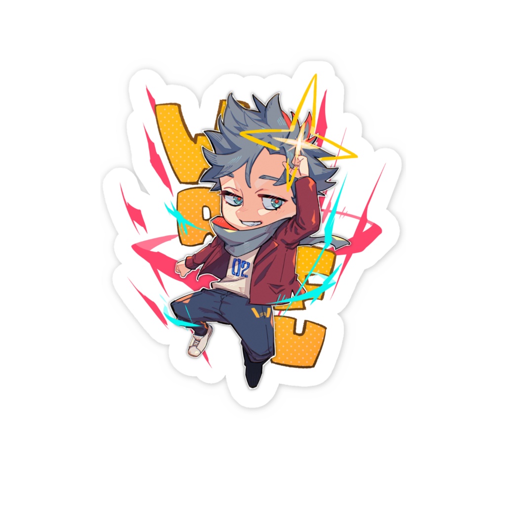 わふうステッカー