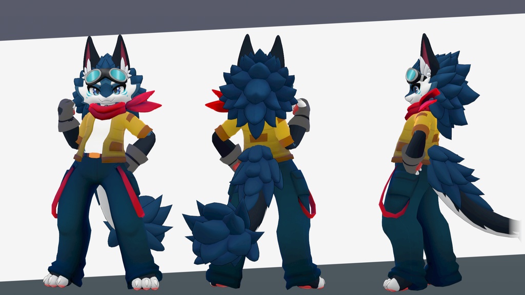 Protagonist outfit for Chibi Novabeast