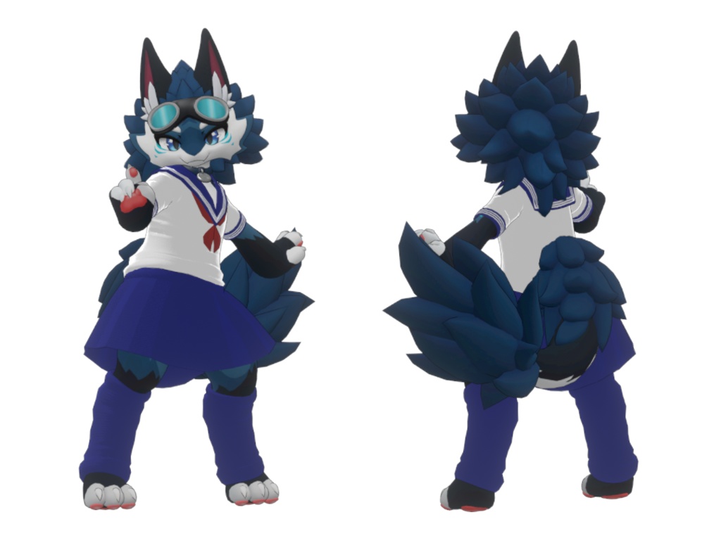 Japanese School Uniforms for Chibi Novabeast