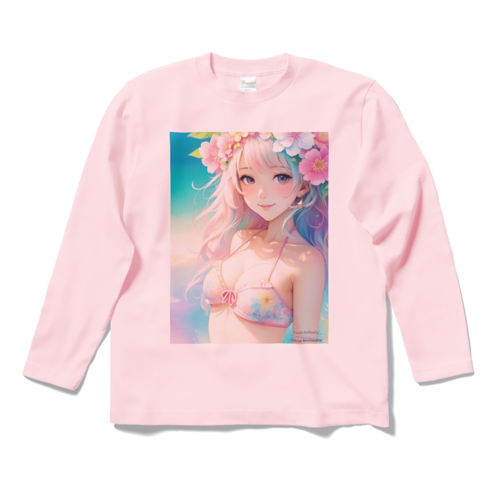 「夢見る瞳4」長袖カラーTシャツ(カラー各種)