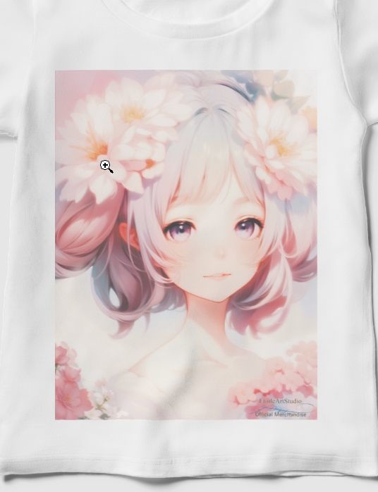 「夢見る瞳3」レディースTシャツ