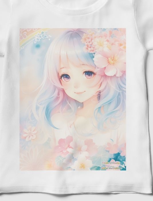 「夢見る瞳6」レディースTシャツ