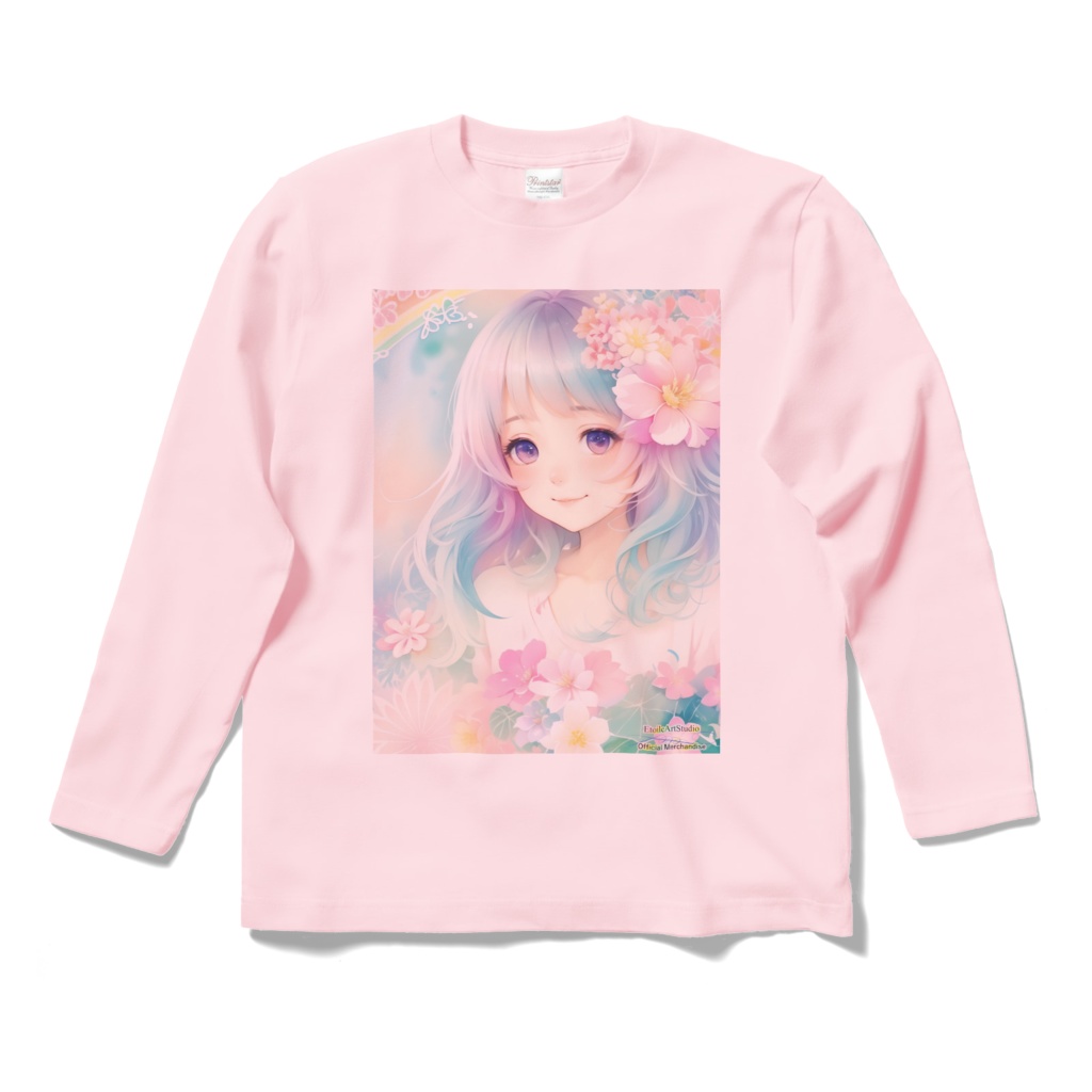 「夢見る瞳6」長袖カラーTシャツ（カラー各種）
