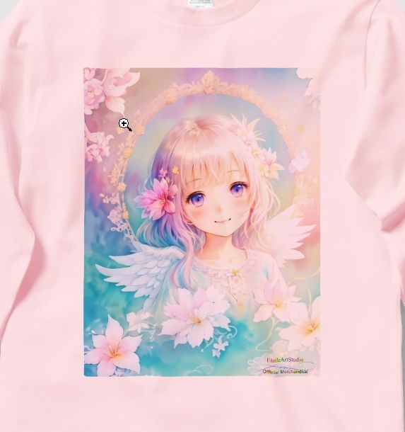 「夢見る瞳7」長袖カラーTシャツ(カラー各種)