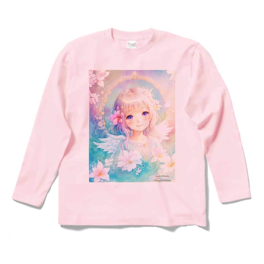 「夢見る瞳7」長袖カラーTシャツ（カラー各種）