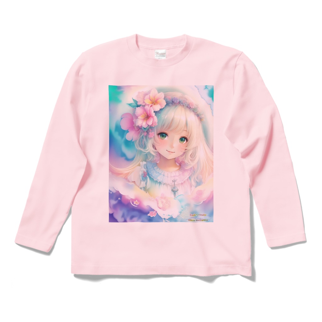「夢見る瞳8」長袖カラーTシャツ(カラー各種)