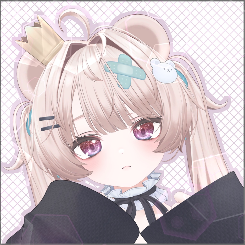 【ミルフィ専用】キラキラアイテクスチャ