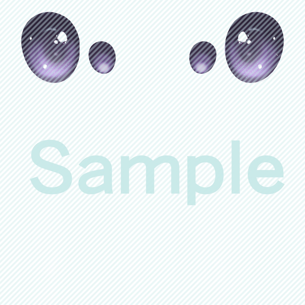 【閃花専用】控え目アイテクスチャ