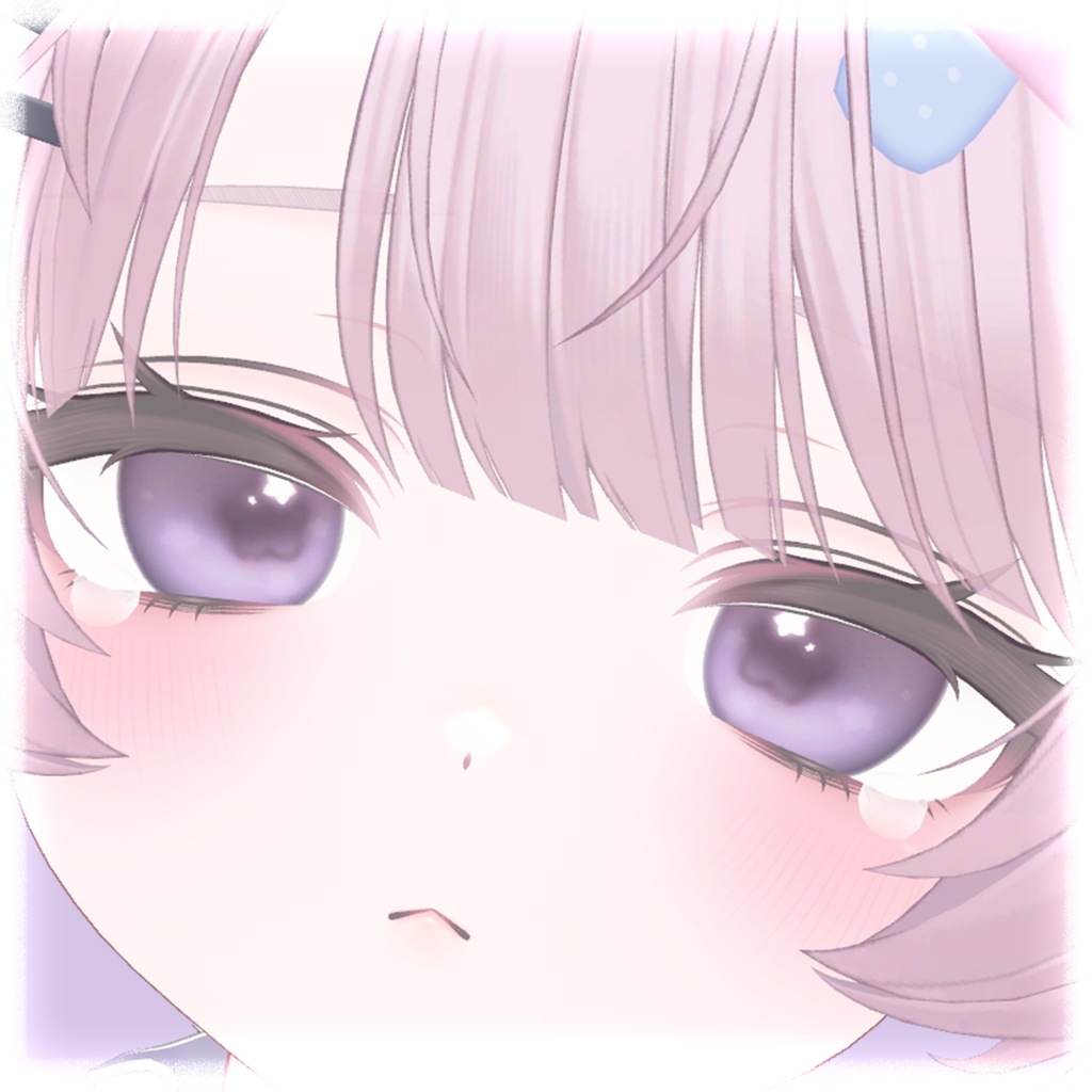 【無料】【2アバター対応】ふんわりスターアイテクスチャ