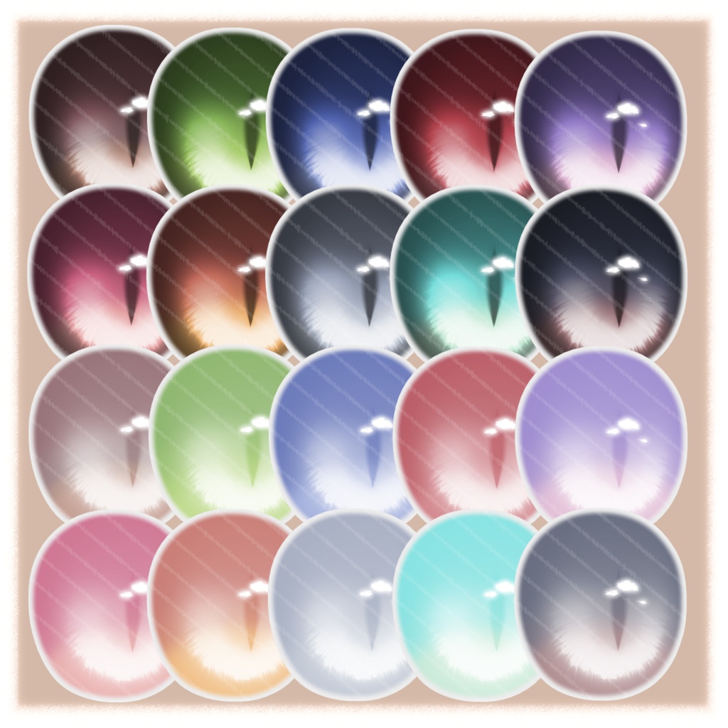 【無料】【2アバター対応】ふんわり猫アイテクスチャ